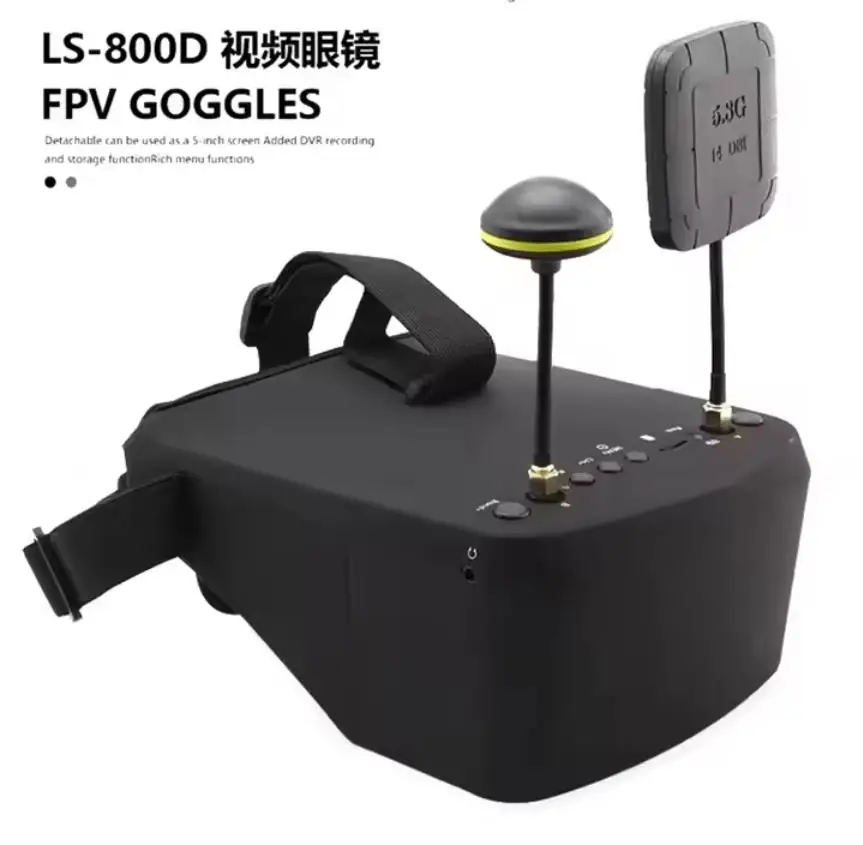 5,8G 40CH 5-дюймовый 800*480 экран дисплея видеогарнитура HD DVR разнообразие FPV очки EV800D с аккумулятором для радиоуправляемой модели FPV Drone
5,8G 40CH 5-дюймовый 800*480 экран дисплея видеогарнитура HD DVR разнообразие FPV очки EV800D с аккумулятором для радиоуправляемой модели FPV Drone