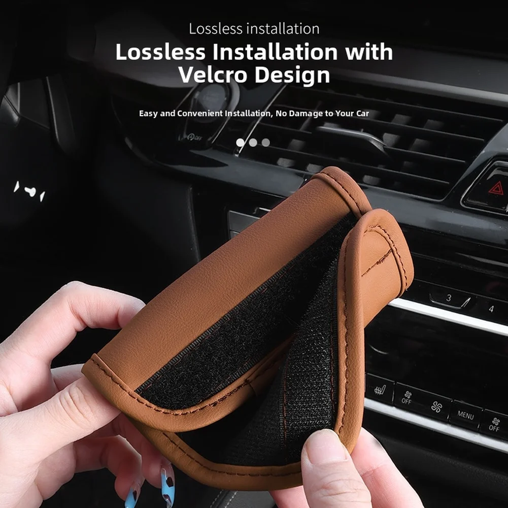 Replacement Car Roof Handle Cover Leather Protective Sleeve Sweat Absorbent Anti Interior Accessories
Replacement Car Roof Handle Cover Leather Protective Sleeve Sweat Absorbent Anti Interior Accessories