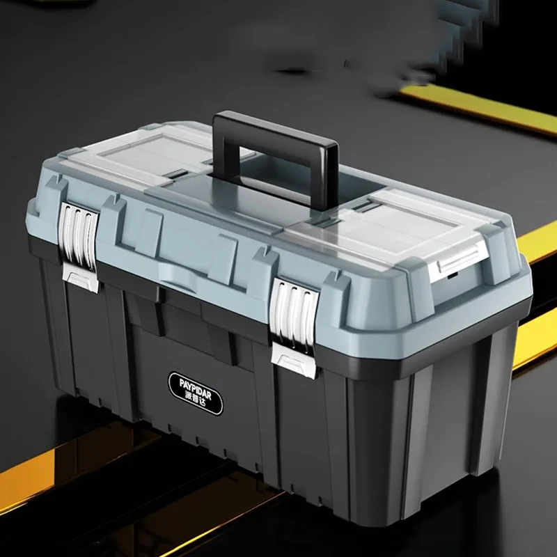 Electrician Plastic Toolbox Storage Empty Suitcase Waterproof Large Maintenance Hardware Tool Bag Carpentry Household Products
Electrician Plastic Toolbox Storage Empty Suitcase Waterproof Large Maintenance Hardware Tool Bag Carpentry Household Products