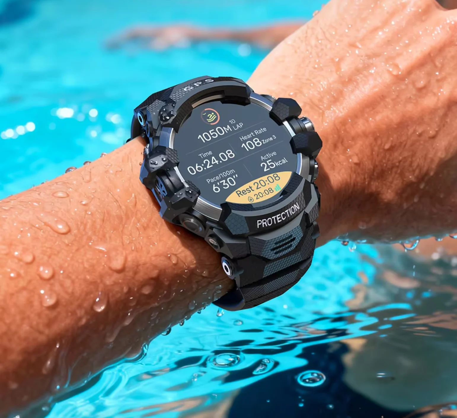 Outdoor Sports Smartwatch GPS Swim Dive Compass Altitude Fishing Multiple Sports Modes GPS Smart Watch
Outdoor Sports Smartwatch GPS Swim Dive Compass Altitude Fishing Multiple Sports Modes GPS Smart Watch