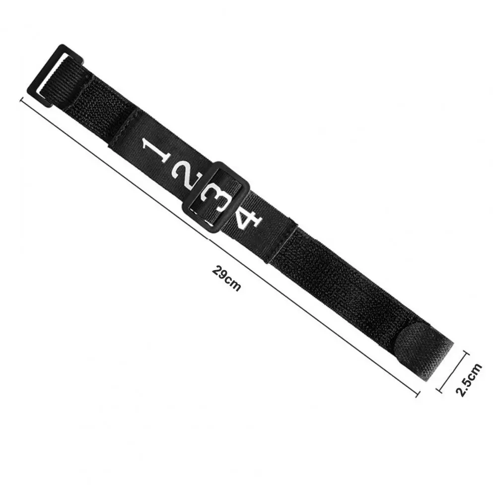 Elastic Wrist Band Football Wrist Indicator Adjustable Football Referee Gear with Numbered Wrist Down Indicator for Soccer
Elastic Wrist Band Football Wrist Indicator Adjustable Football Referee Gear with Numbered Wrist Down Indicator for Soccer