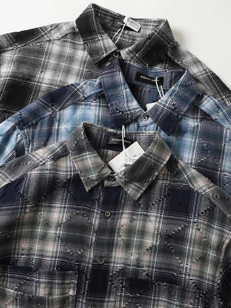 Retro American Vintage Cheered ort Sve irt Men's Loose Fit Hole Punchy f Sve irt Wet Breathable Summer irt
Retro American Vintage Cheered ort Sve irt Men's Loose Fit Hole Punchy f Sve irt Wet Breathable Summer irt