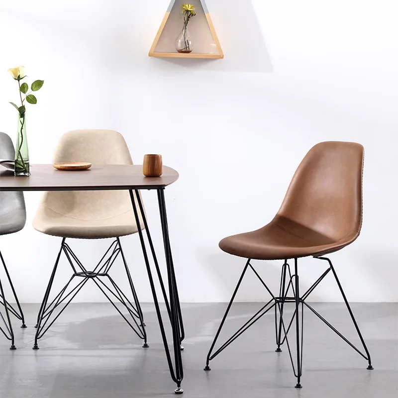 Household wrought iron soft bag backrest stool casual creativity
Household wrought iron soft bag backrest stool casual creativity