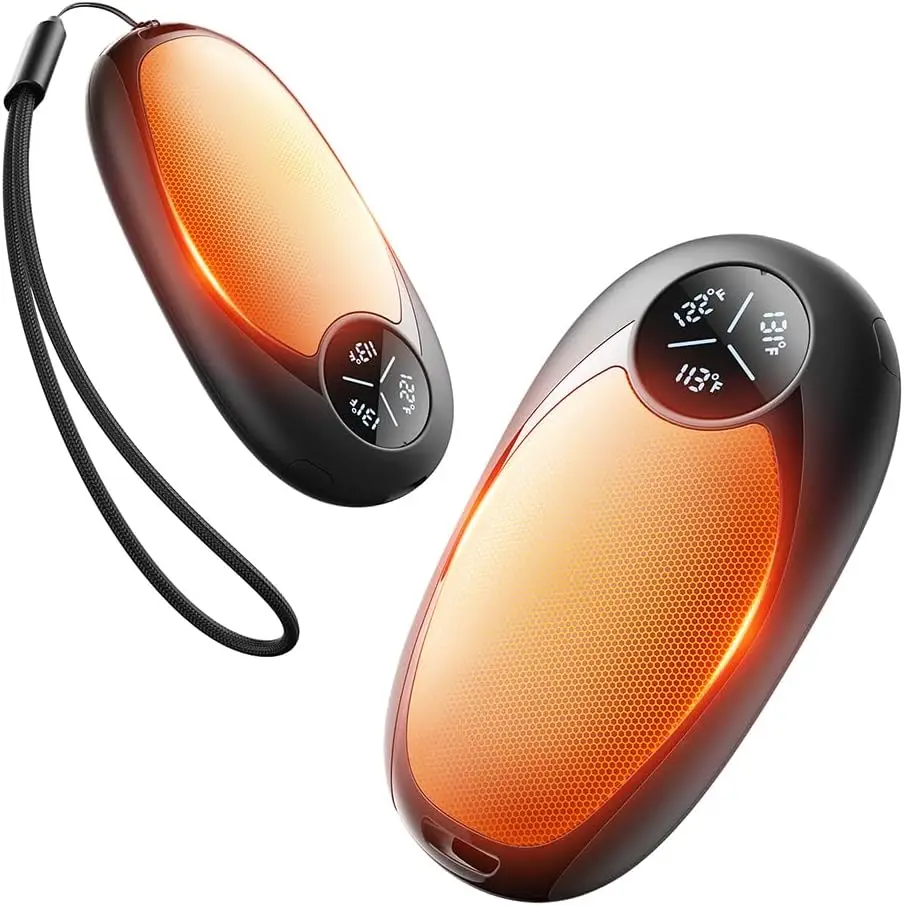 Rechargeable Hand Warmers 2 Pack Magnetic, 24Hr Heat, Soft Pocket Heater for Men Women - Christmas Gift
Rechargeable Hand Warmers 2 Pack Magnetic, 24Hr Heat, Soft Pocket Heater for Men Women - Christmas Gift
