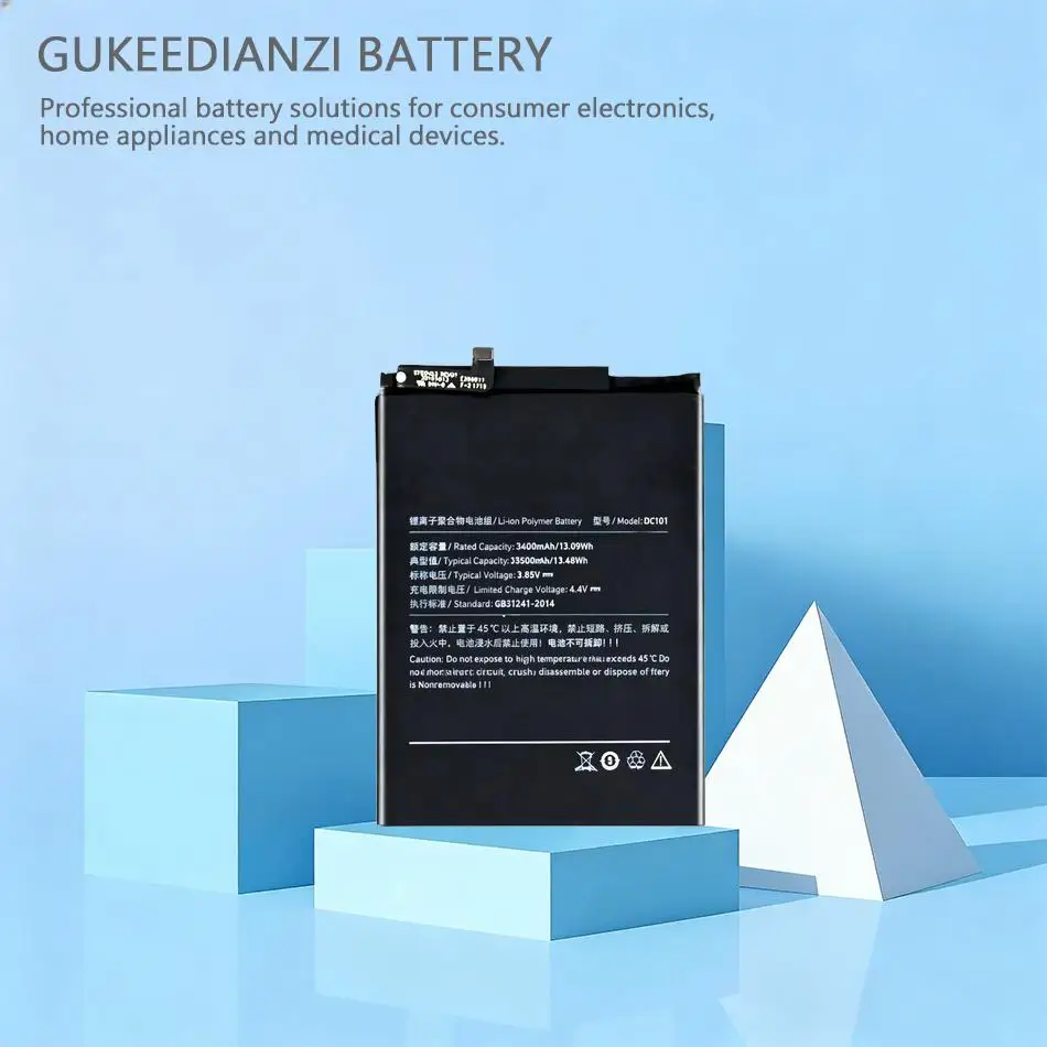 Аккумулятор для мобильного телефона DC101 для Smartisan U3 Pro OD101 OD103 OD105 OS103 OS105, 3500 мАч, высокая емкость
Аккумулятор для мобильного телефона DC101 для Smartisan U3 Pro OD101 OD103 OD105 OS103 OS105, 3500 мАч, высокая емкость