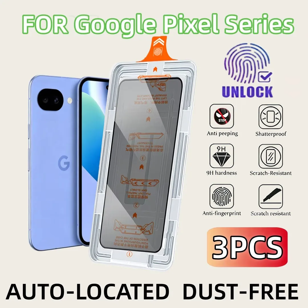 3PCS Privacy Auto Install Screen Protector For Google Pixel 10 Pro XL 9 Pro XL 9A 10A 8A 7A 6A 8 9 10 Anti Spy Screen Protector
3PCS Privacy Auto Install Screen Protector For Google Pixel 10 Pro XL 9 Pro XL 9A 10A 8A 7A 6A 8 9 10 Anti Spy Screen Protector