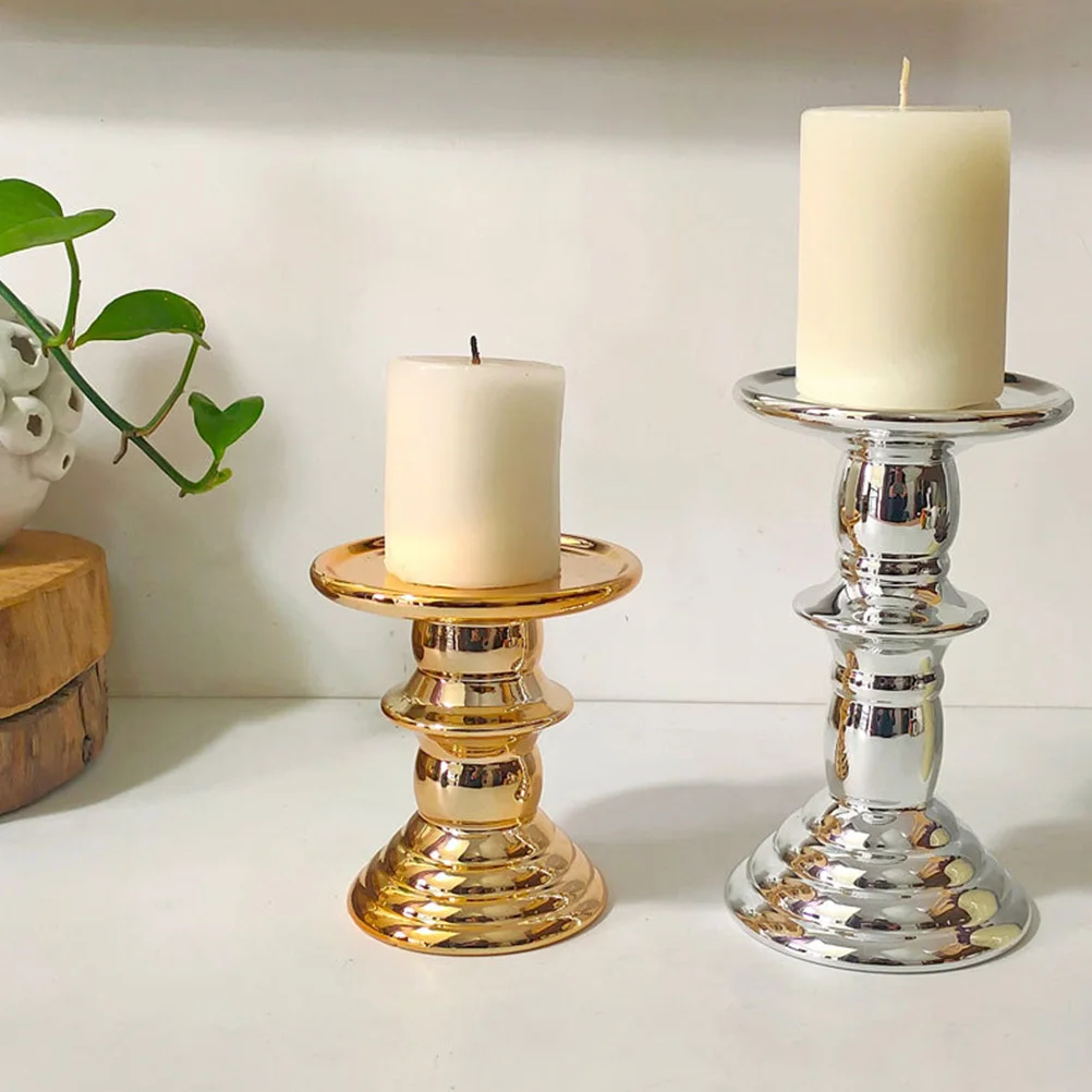 Creative Ceramic Holder Elegant Plating Vintage Design Ideal for Living Room Office Coffee Table Tealight Display Decor
Creative Ceramic Holder Elegant Plating Vintage Design Ideal for Living Room Office Coffee Table Tealight Display Decor