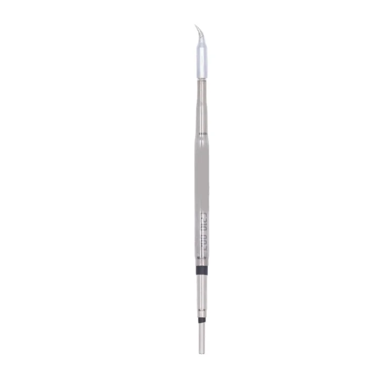 Soldering Iron Tip Metal Welding Head Replacement Solder Rework Station Accessories For JBC 210 C210 002 Curved Tip
Soldering Iron Tip Metal Welding Head Replacement Solder Rework Station Accessories For JBC 210 C210 002 Curved Tip