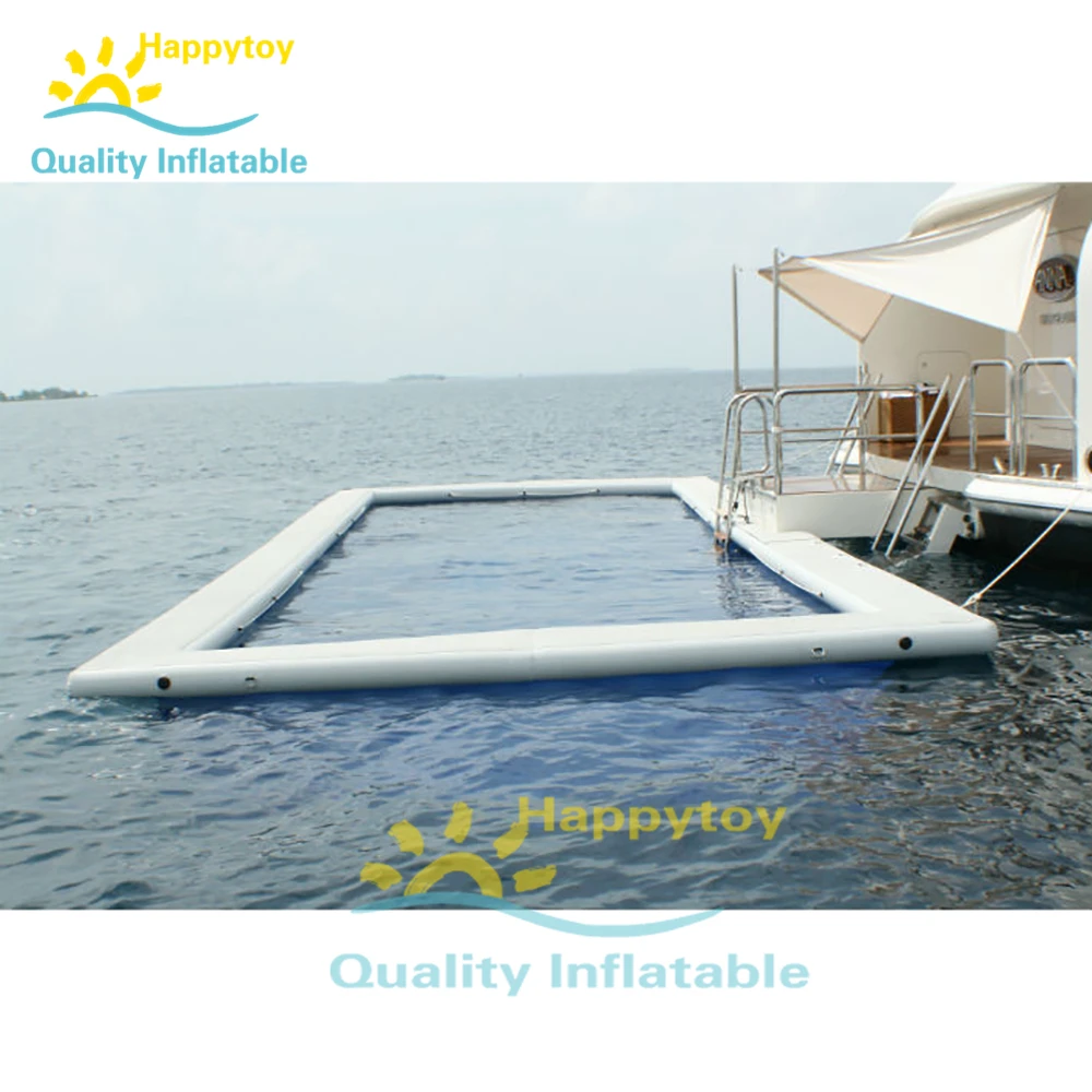 Portable Inflatable Floating Ocean Sea Swimming Pool With Net / Inflatable Yacht Pool
Portable Inflatable Floating Ocean Sea Swimming Pool With Net / Inflatable Yacht Pool