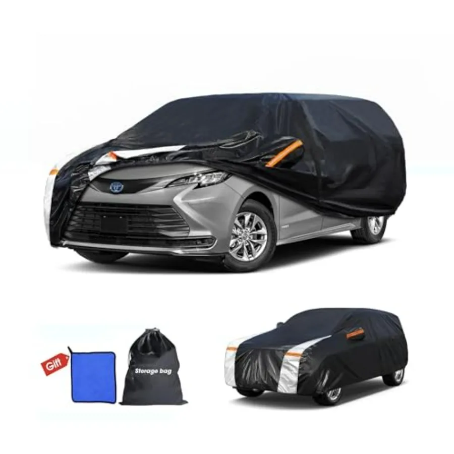 10 Layers Car Cover Custom Fit for Sienna 100 Waterproof All Weather Automobilesl, Heavy Duty Car Covers for Rain Sun UV Protec
10 Layers Car Cover Custom Fit for Sienna 100 Waterproof All Weather Automobilesl, Heavy Duty Car Covers for Rain Sun UV Protec