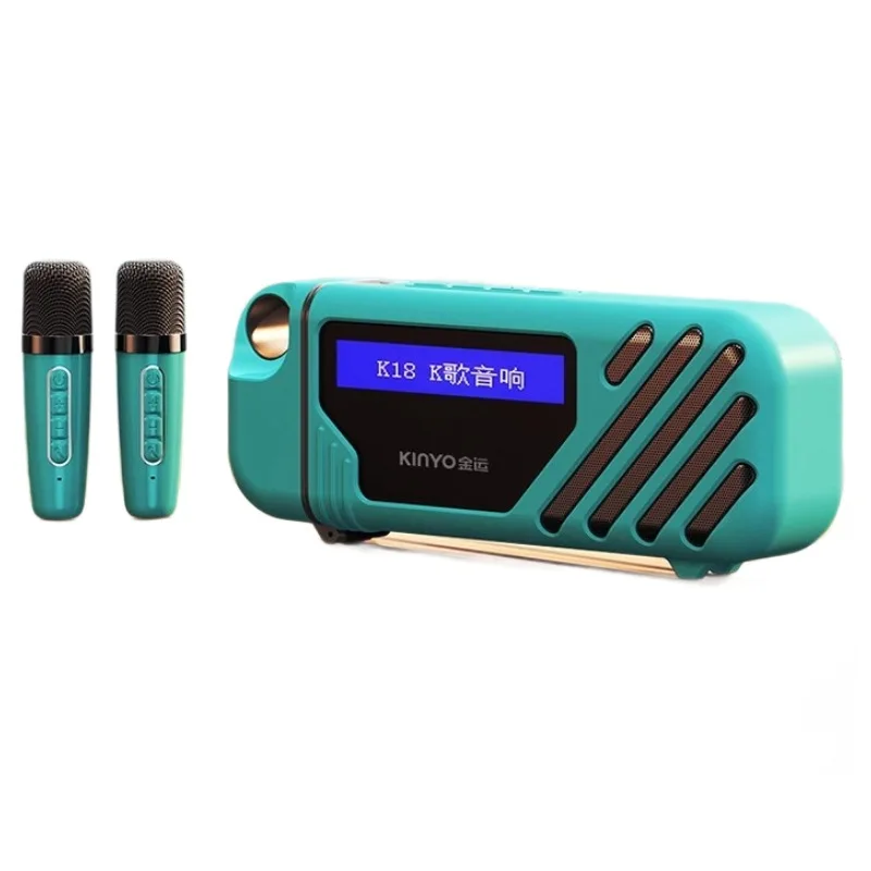 K18 Bluetooth audio K песня портативный микрофонный набор, двойное пение пшеничного соединения, длительный срок службы батареи
K18 Bluetooth audio K песня портативный микрофонный набор, двойное пение пшеничного соединения, длительный срок службы батареи