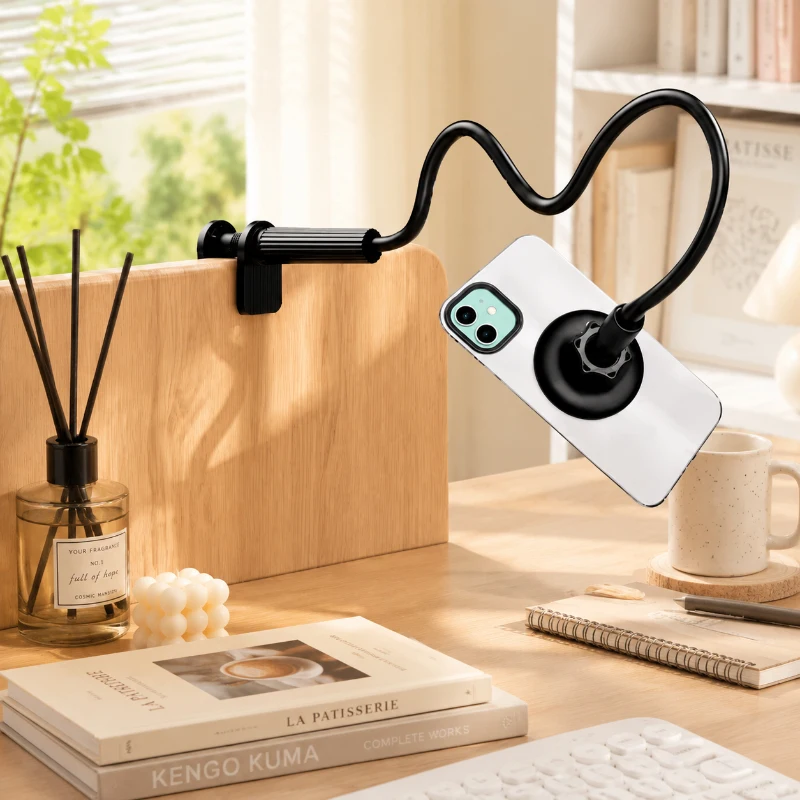 Adjustable Magnetic Phone Holder with Long Gooseneck Arm, Desktop & Bed Stand, Universal Mount for iPhone, Samsung & Mobile
Adjustable Magnetic Phone Holder with Long Gooseneck Arm, Desktop & Bed Stand, Universal Mount for iPhone, Samsung & Mobile