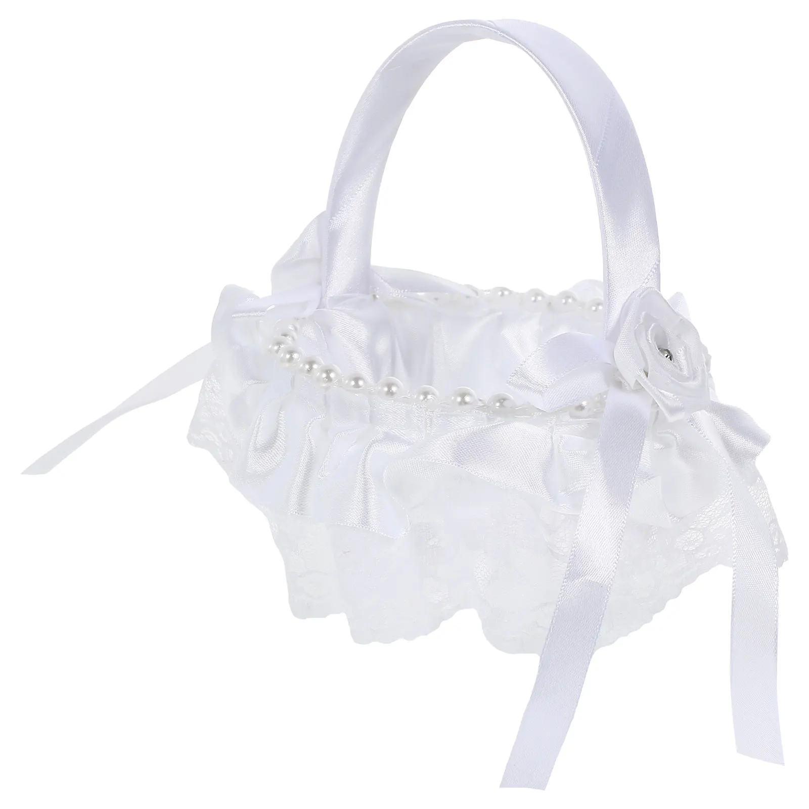 Lace Flower Wedding Ceremony Basket Romantic H held Girl Storage Petal Decor Ceremony Bridal Storage Container
Lace Flower Wedding Ceremony Basket Romantic H held Girl Storage Petal Decor Ceremony Bridal Storage Container