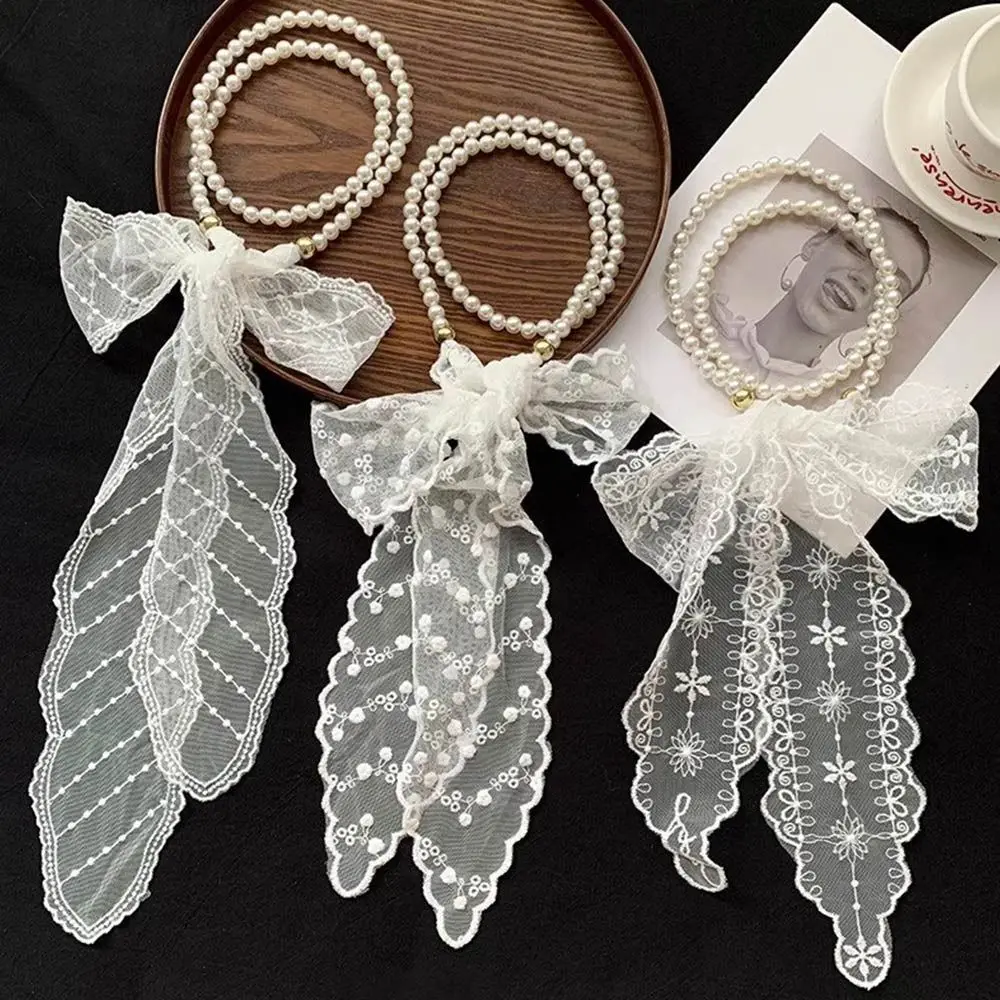 Fashion Pearl Lace Headband Fairy Necklaces Neckerchief French Sweet Hair Accessories for Women
Fashion Pearl Lace Headband Fairy Necklaces Neckerchief French Sweet Hair Accessories for Women
