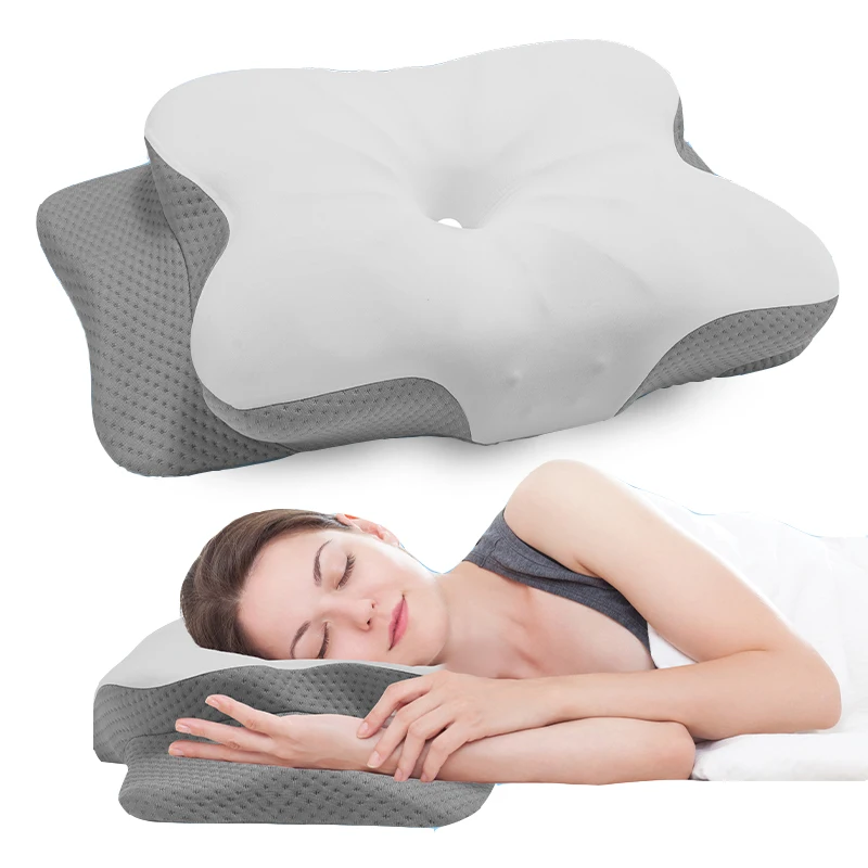 Ultra Pain Relief Cooling Pillow for Neck Support, Odorless Ergonomic Contour Memory Foam Pillows, Orthopedic Bed Pillow
Ultra Pain Relief Cooling Pillow for Neck Support, Odorless Ergonomic Contour Memory Foam Pillows, Orthopedic Bed Pillow