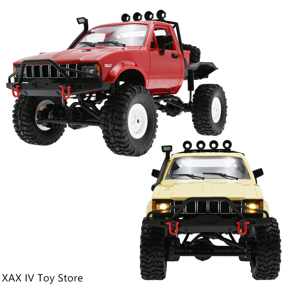 1:16 Rc Pick Wpl C14 4w 2.4g High Speed Climbing Vehicl Off-Road Remote Control Truck Rock Crawler With Led Light Kid Adult Toy
1:16 Rc Pick Wpl C14 4w 2.4g High Speed Climbing Vehicl Off-Road Remote Control Truck Rock Crawler With Led Light Kid Adult Toy