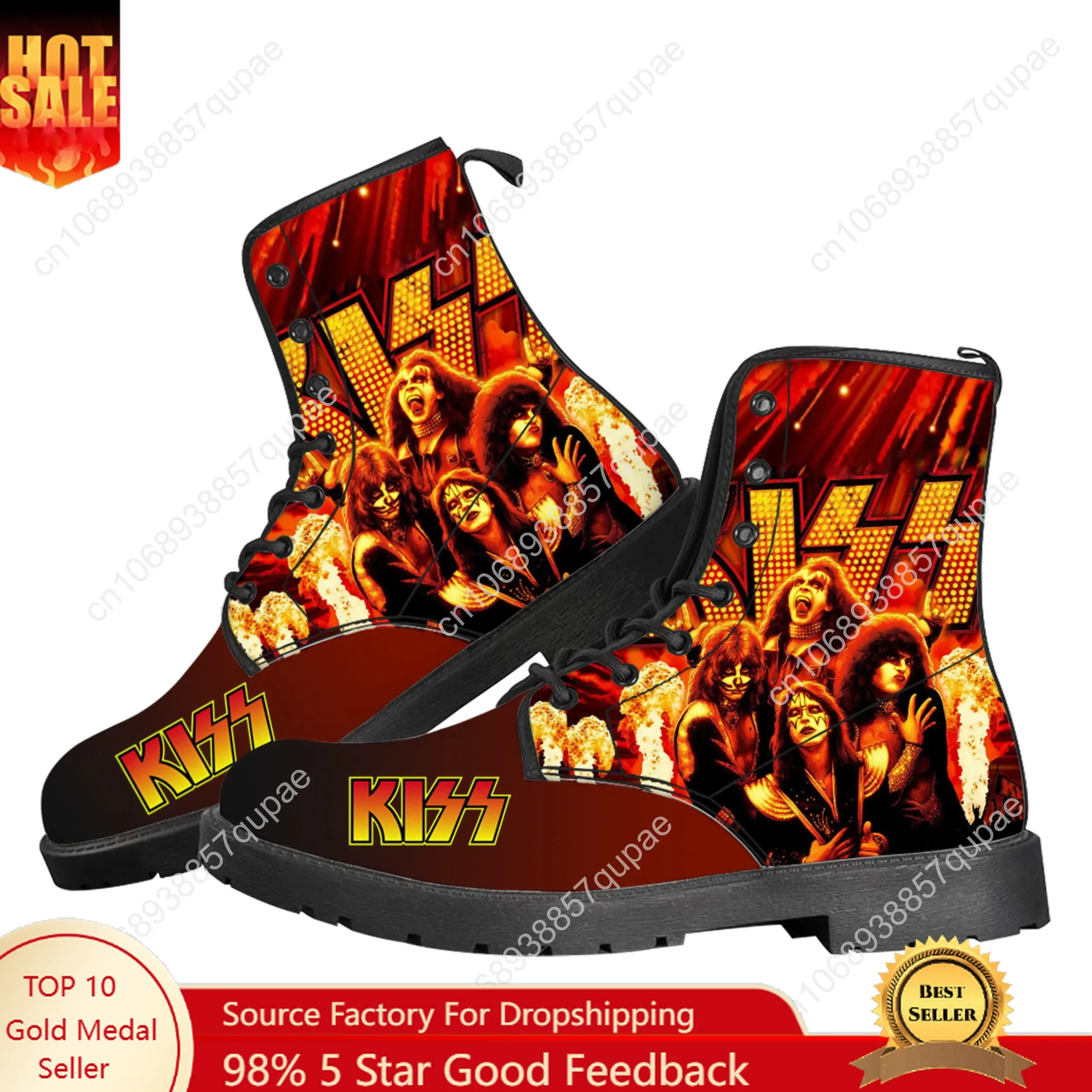 Heavy Metal Rock Band Kiss Casual Boots Men Women Teenager Shoes Fashion 3D Boot Outdoor High Quality Couple Customize Made Shoe
Heavy Metal Rock Band Kiss Casual Boots Men Women Teenager Shoes Fashion 3D Boot Outdoor High Quality Couple Customize Made Shoe