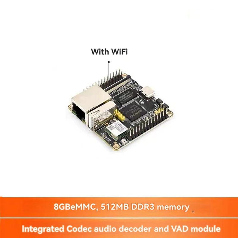 For Board RK3308B with POE+WIFI Module OnBoard EMMC-8GB Codec Audio Decoder VAD Module-A12I
For Board RK3308B with POE+WIFI Module OnBoard EMMC-8GB Codec Audio Decoder VAD Module-A12I