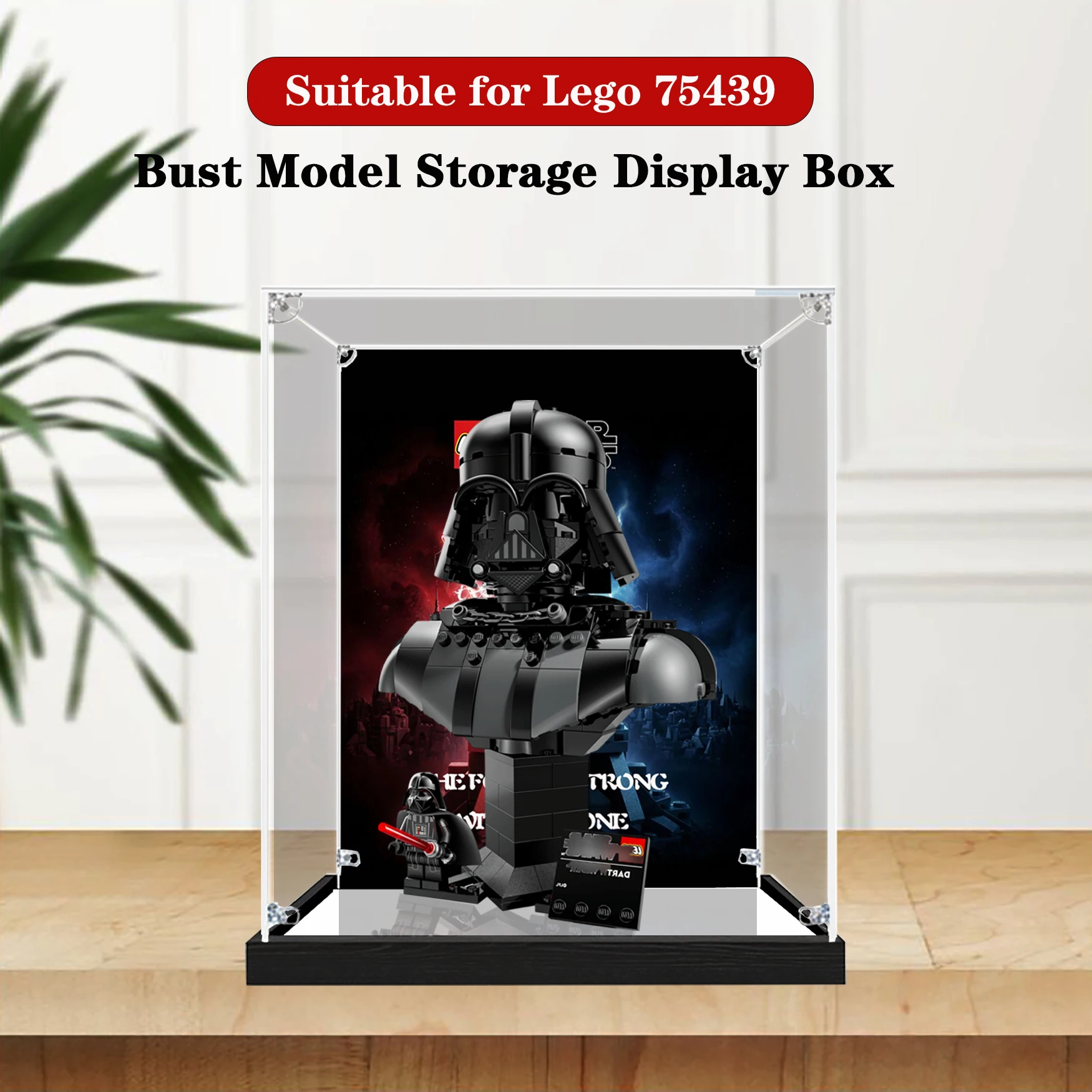 Акриловый демонстрационный футляр для набора Lego 75439 «Бюст» – пылезащитный демонстрационный бокс, совместимый с Lego 75439 - только демонстрационный футляр
Акриловый демонстрационный футляр для набора Lego 75439 «Бюст» – пылезащитный демонстрационный бокс, совместимый с Lego 75439 - только демонстрационный футляр