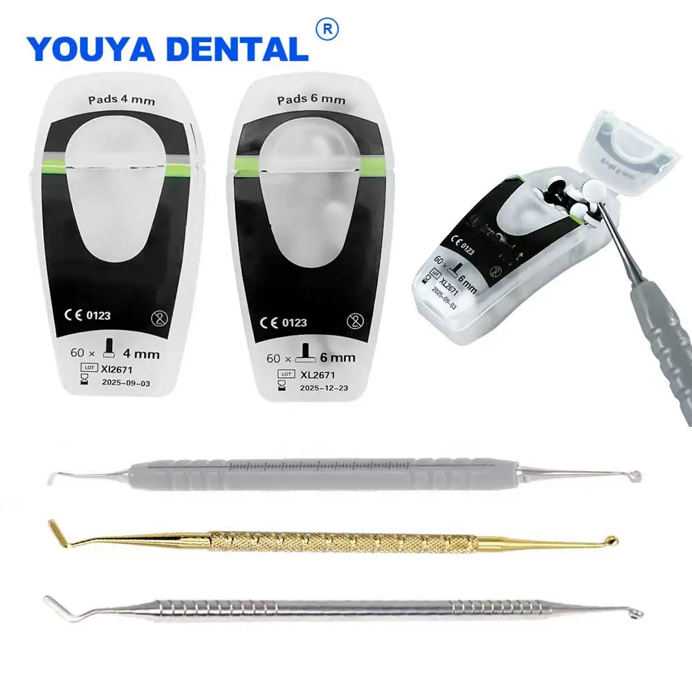 Dental Assortment Kit Optra Sculpt Pad Mixing Handle Composite Resin Filling Spatula Foam Pads L/S Modeling Instrument Whitening
Dental Assortment Kit Optra Sculpt Pad Mixing Handle Composite Resin Filling Spatula Foam Pads L/S Modeling Instrument Whitening