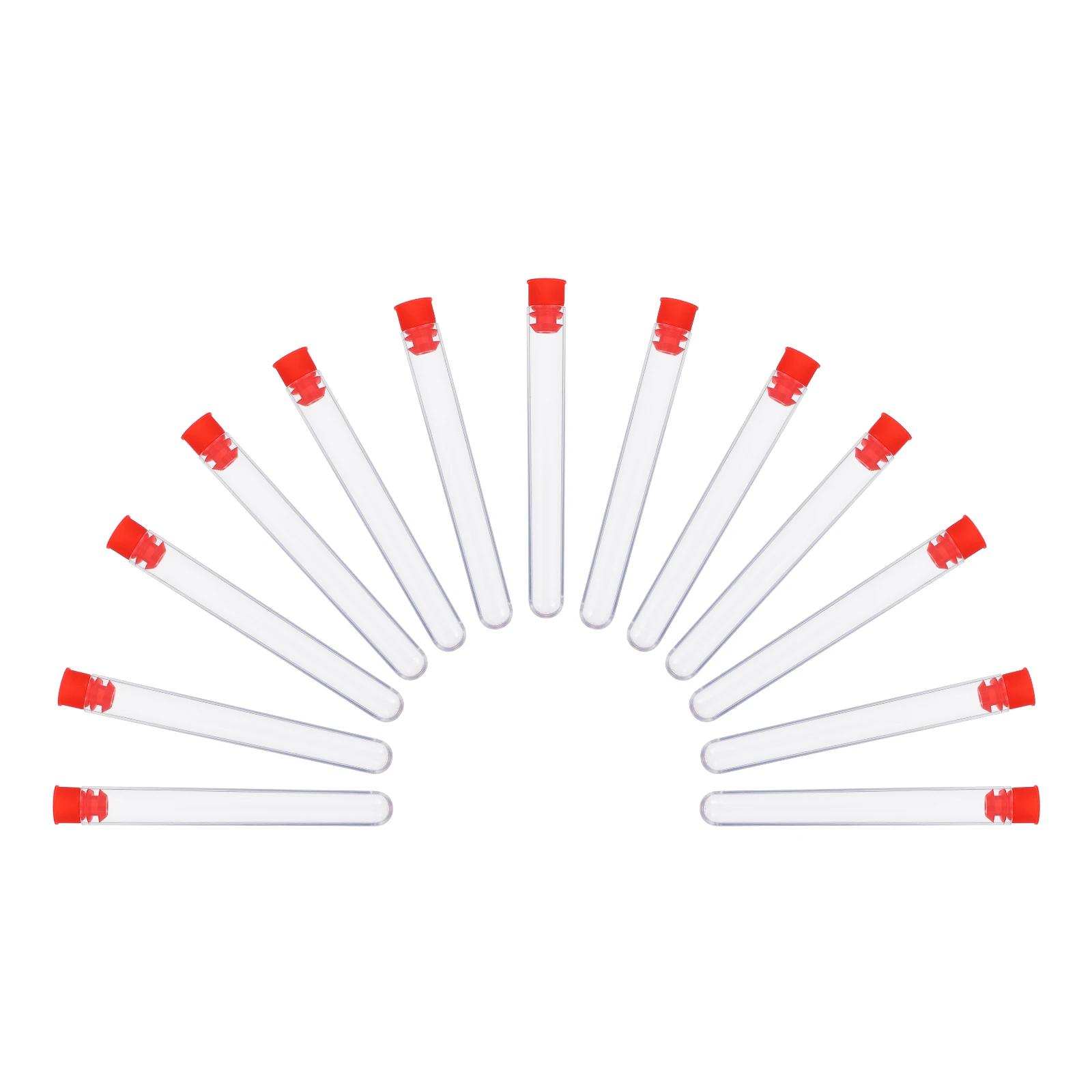 40 Pcs Scientific Experimental Test Tube Easy to Clean Tubes Dirt-free Teaching Tool Prop Plastic Liquid Container
40 Pcs Scientific Experimental Test Tube Easy to Clean Tubes Dirt-free Teaching Tool Prop Plastic Liquid Container