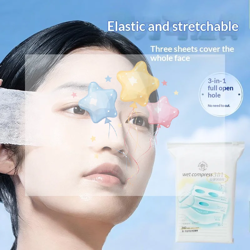 Stretchable 3 In 1 Wet Compress Facial Cotton Pads Pre Cut Eco-Friendly Natural Cotton Sheets for Daily Skincare Use
Stretchable 3 In 1 Wet Compress Facial Cotton Pads Pre Cut Eco-Friendly Natural Cotton Sheets for Daily Skincare Use