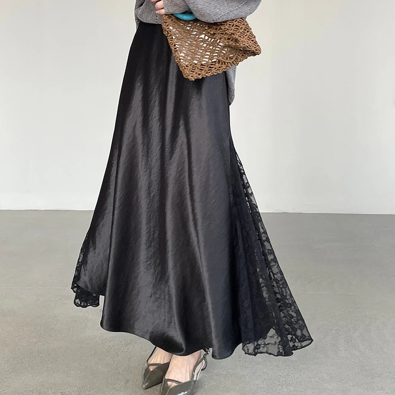 Skirts Women Mid Length Skirt A Line Elastic Waist Slim Fit Lace Sexy Elegant Splice Solid Y2k Streetwear Work Summer 2026
Skirts Women Mid Length Skirt A Line Elastic Waist Slim Fit Lace Sexy Elegant Splice Solid Y2k Streetwear Work Summer 2026