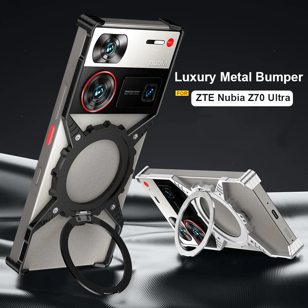 360 ° Вращающийся кронштейн, механическая шестерня, безрамный серебристый чехол из алюминиевого сплава для ZTE Nubia Z70 Ultra 6,85 дюйма, крышка NX733J
360 ° Вращающийся кронштейн, механическая шестерня, безрамный серебристый чехол из алюминиевого сплава для ZTE Nubia Z70 Ultra 6,85 дюйма, крышка NX733J