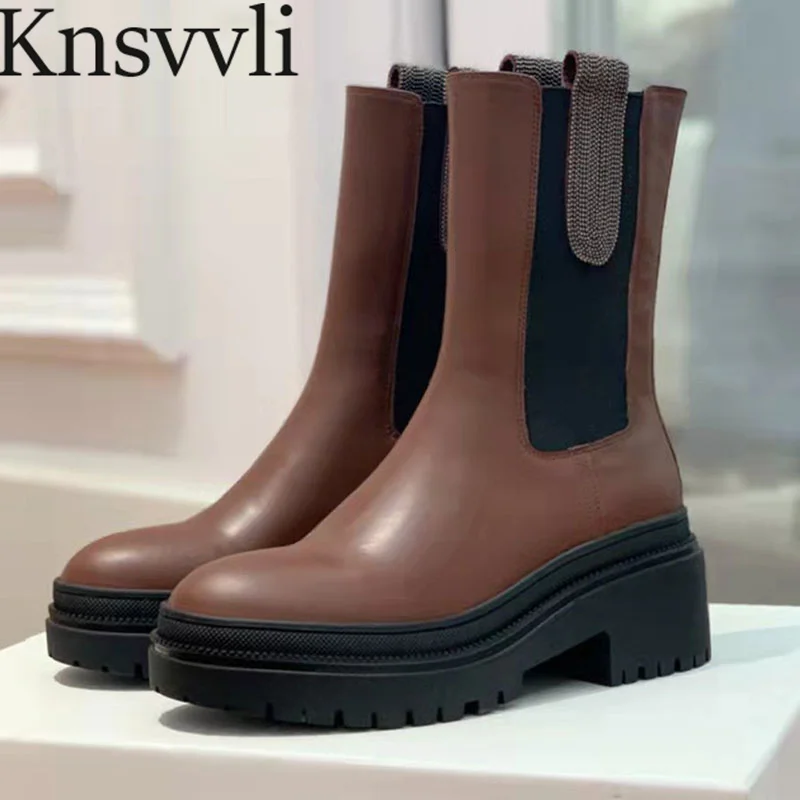 Suede Leather Short Boots Women Round Toe Chelsea Boots British Style Shoes Woman String Bead Flat Motorcycle Boots Woman
Suede Leather Short Boots Women Round Toe Chelsea Boots British Style Shoes Woman String Bead Flat Motorcycle Boots Woman