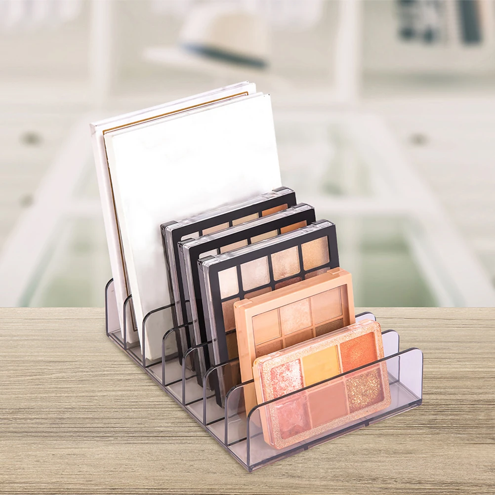 2 Pcs Clear Plastic Makeup ganizer Eyeshadow Palette Storage Holder 7 Slots Countertop Tidy Divider Tray
2 Pcs Clear Plastic Makeup ganizer Eyeshadow Palette Storage Holder 7 Slots Countertop Tidy Divider Tray