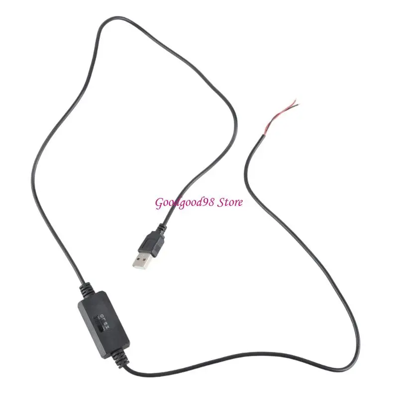 Three Speed USB to Bare Wire Fan Power Cable With On/Off Switching 108cm 2-Wire Output For Blower Systems And Pumps
Three Speed USB to Bare Wire Fan Power Cable With On/Off Switching 108cm 2-Wire Output For Blower Systems And Pumps