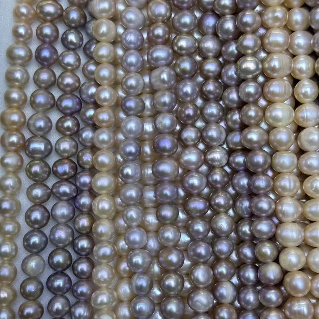 AAA Natural Freshwater Pearl Near Round Loose Beads Charms for DIY Women Men Necklace Jewelry Making Accessories Daily Gifts
AAA Natural Freshwater Pearl Near Round Loose Beads Charms for DIY Women Men Necklace Jewelry Making Accessories Daily Gifts