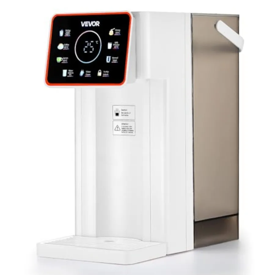 Instant Hot Water Dispenser Countertop Boiling Water Dispenser with Adjustable 6 Temperatures and 7 Water Volumes 101oz Removab
Instant Hot Water Dispenser Countertop Boiling Water Dispenser with Adjustable 6 Temperatures and 7 Water Volumes 101oz Removab