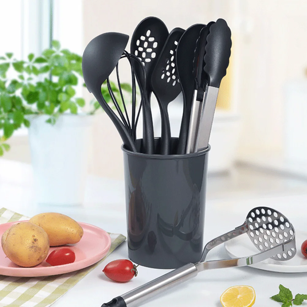 1Set Cooking Tool Kit Nylon Spatula Spoon Turner Heat Resistant Kitchenware Set for Home Hotel Restaurant Use
1Set Cooking Tool Kit Nylon Spatula Spoon Turner Heat Resistant Kitchenware Set for Home Hotel Restaurant Use