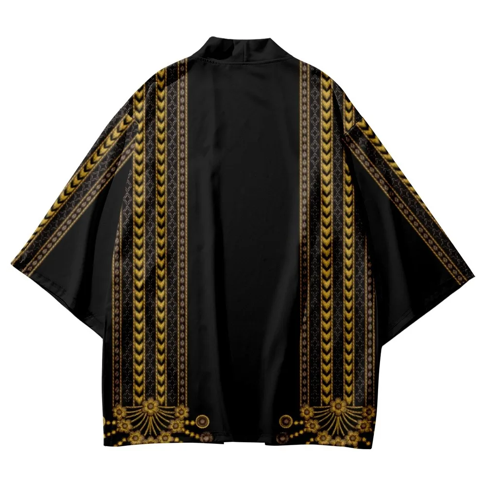 Plus Size 6XL Fashion Japanese Print Black Shirts Vintage Traditional Kimono Men Women Yukata Cardigan Cosplay Haori Clothing
Plus Size 6XL Fashion Japanese Print Black Shirts Vintage Traditional Kimono Men Women Yukata Cardigan Cosplay Haori Clothing