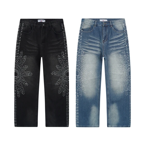 Свободные прямые джинсы V High Street для мужчин и женщин, повседневные джинсы с ромбовидным логотипом, джинсовые брюки со средней талией на молнии
Свободные прямые джинсы V High Street для мужчин и женщин, повседневные джинсы с ромбовидным логотипом, джинсовые брюки со средней талией на молнии