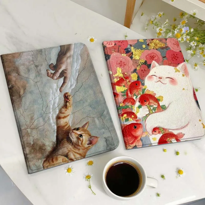 Cat Touching Divine Hand Tablet Case For Huawei Honor MatePad MediaPad Air 5 6 7 11 V6 V7 V8 V9 X9 X8 T10 T10s C5e T5 Gift
Cat Touching Divine Hand Tablet Case For Huawei Honor MatePad MediaPad Air 5 6 7 11 V6 V7 V8 V9 X9 X8 T10 T10s C5e T5 Gift