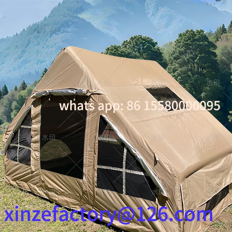 Customizable Oxford Outdoor Camping Inflatable Tent No Need To Set Up Quick Charge Sunscreen Tent 4-6 People
Customizable Oxford Outdoor Camping Inflatable Tent No Need To Set Up Quick Charge Sunscreen Tent 4-6 People