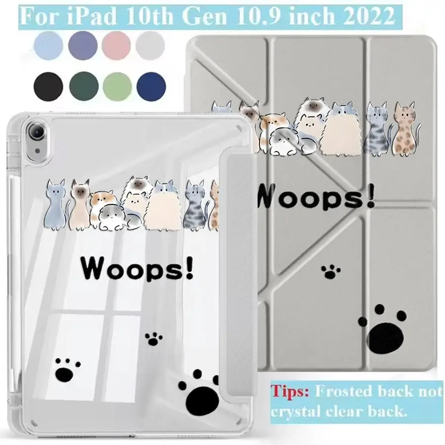 Cute Cat Cartoon Tablet Case For iPad Pro 2025 Pro 11th 10th 9th 8th 7th 12.9inch Mini 6 7 Air 4 5 M3 M2 M4 11inch Holder Cover
Cute Cat Cartoon Tablet Case For iPad Pro 2025 Pro 11th 10th 9th 8th 7th 12.9inch Mini 6 7 Air 4 5 M3 M2 M4 11inch Holder Cover
