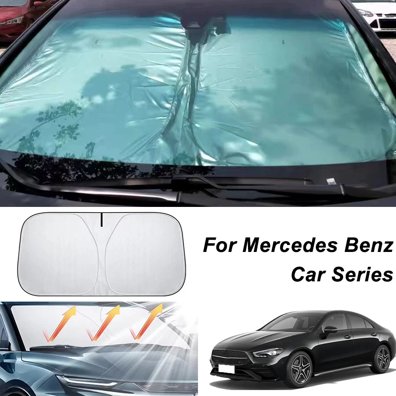 Car Front Windshield Sunshade For Mercedes Benz C E S GLC GLE CLA CLS A GLA GLB GLS SLK G Class UV Protection Sun Shade
Car Front Windshield Sunshade For Mercedes Benz C E S GLC GLE CLA CLS A GLA GLB GLS SLK G Class UV Protection Sun Shade