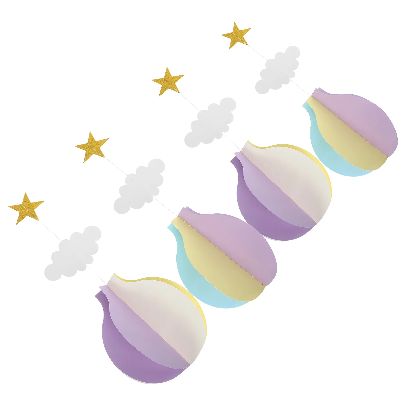 4pcs Hanging Hot Air Balloon Cloud Decorations Kids Birthday Spring Ornaments Preschool Graduation Classroom Streamers
4pcs Hanging Hot Air Balloon Cloud Decorations Kids Birthday Spring Ornaments Preschool Graduation Classroom Streamers
