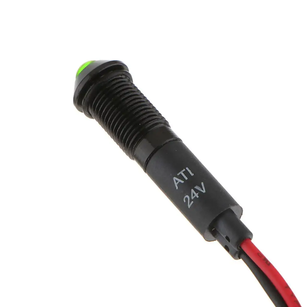 Водонепроницаемый светодиодный индикатор IP67 для приборной панели автомобиля, сигнальная лампа для грузовиков, лодок, мотоциклов, 24В
Водонепроницаемый светодиодный индикатор IP67 для приборной панели автомобиля, сигнальная лампа для грузовиков, лодок, мотоциклов, 24В