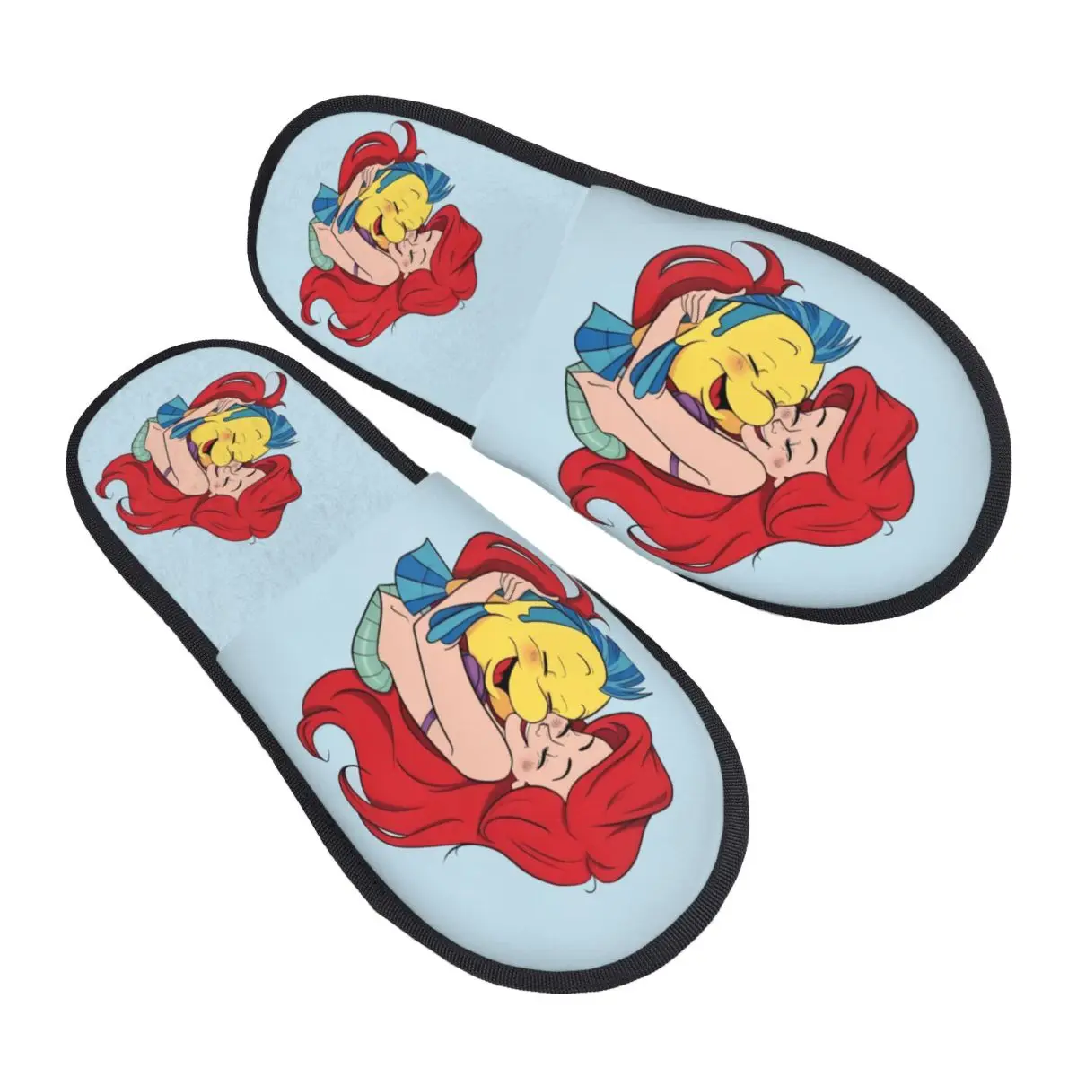 Custom The Little Mermaid Guest Slippers for Bedroom Women Cartoon House Slipper
Custom The Little Mermaid Guest Slippers for Bedroom Women Cartoon House Slipper