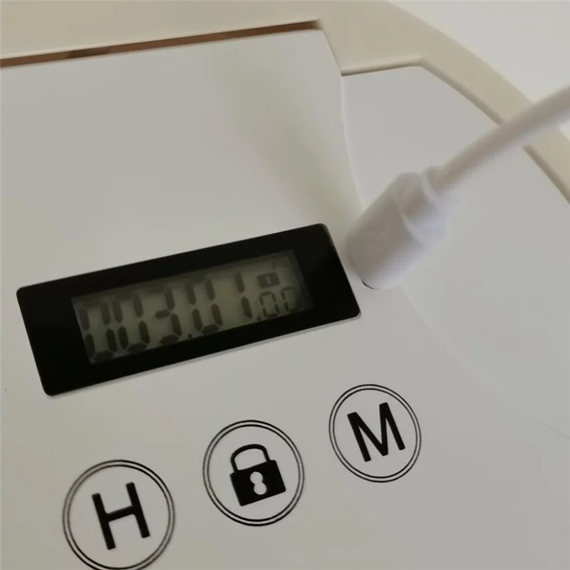 AB46-Timer Lock Container Lock Box Multi Function Time Lock Box Bin For Toys Mobile Phones (White)
AB46-Timer Lock Container Lock Box Multi Function Time Lock Box Bin For Toys Mobile Phones (White)