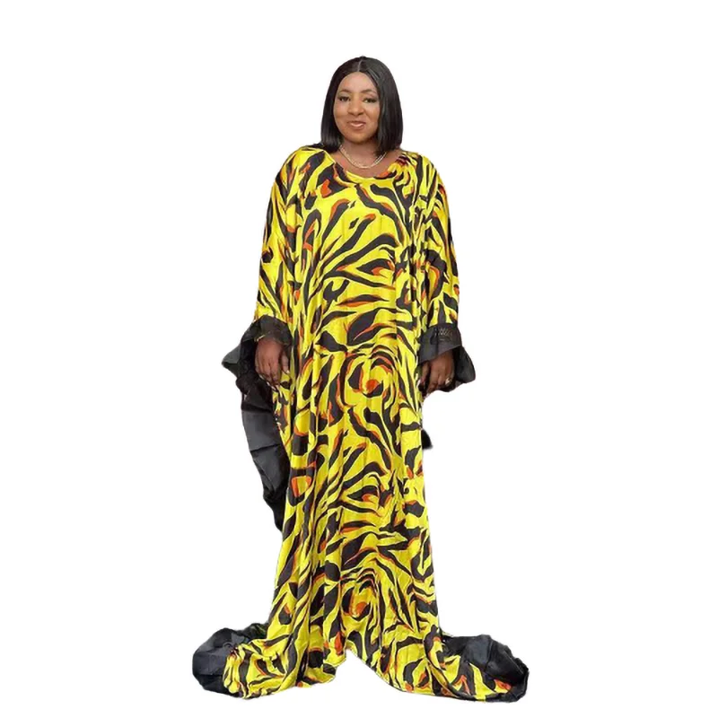 African Dresses for Women Summer Spring African Women Long Sleeve O-neck Polyester Printing Long Dress African Robes Abaya
African Dresses for Women Summer Spring African Women Long Sleeve O-neck Polyester Printing Long Dress African Robes Abaya