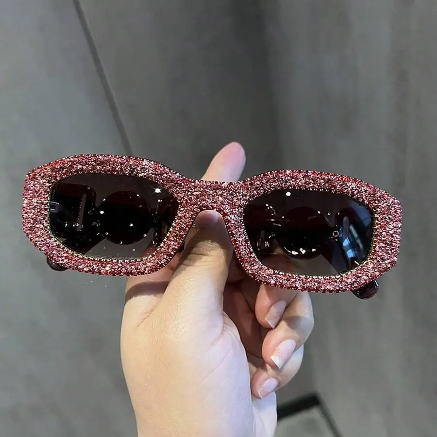 Red Glitter Square Sunglasses With UV Protection Fashion Geometric Sunshade Glasses
Red Glitter Square Sunglasses With UV Protection Fashion Geometric Sunshade Glasses