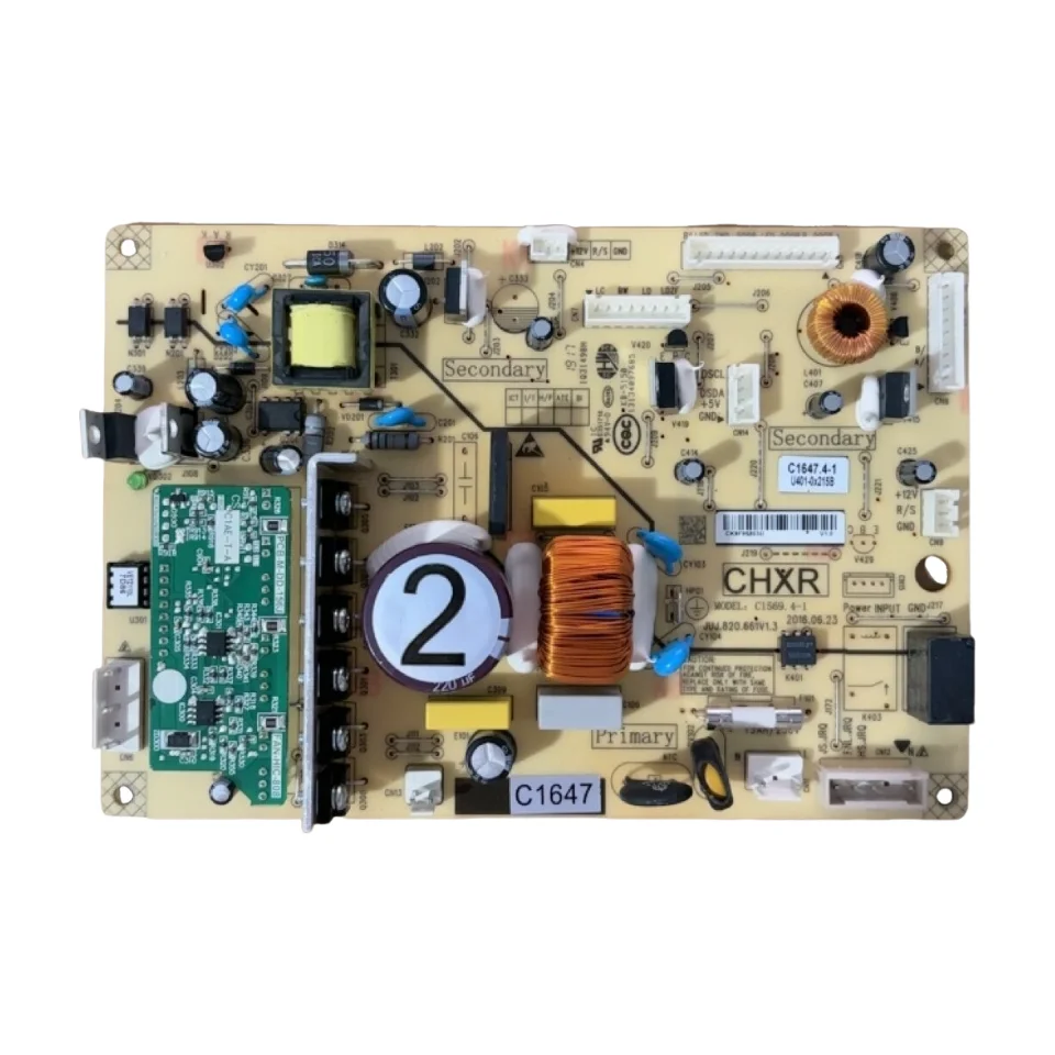 Used for Meiling refrigerator motherboard C1647.4-1 control board computer board main control board C1647
Used for Meiling refrigerator motherboard C1647.4-1 control board computer board main control board C1647