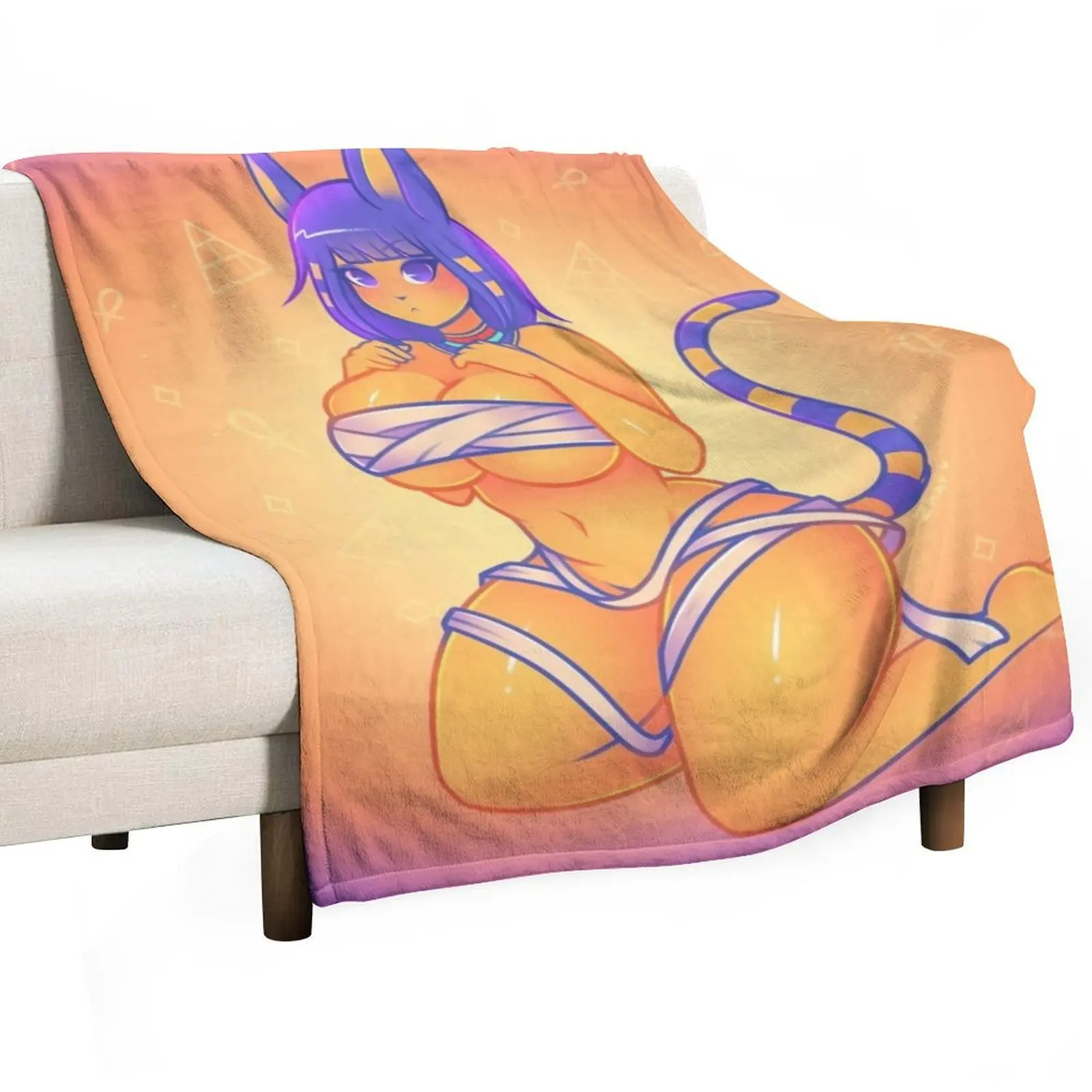 Queen Ankha! Throw Blanket Cozy Home Blanket Gift for Christmas Holiday
Queen Ankha! Throw Blanket Cozy Home Blanket Gift for Christmas Holiday
