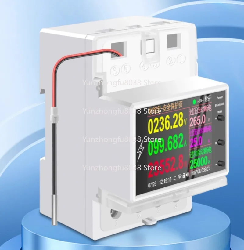 For Heating WIFI Tuya Din Rail Digital Thermostat Incubator Temperature Controller with Timer Switch AC220V 100A
For Heating WIFI Tuya Din Rail Digital Thermostat Incubator Temperature Controller with Timer Switch AC220V 100A