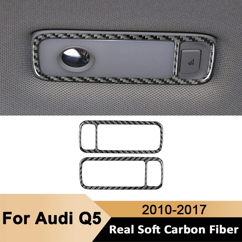 For Audi Q5 2010-2017 Carbon Fiber Car Rear Readlight Panel Trim Frame Decorative Sticker Auto Interior Accessories
For Audi Q5 2010-2017 Carbon Fiber Car Rear Readlight Panel Trim Frame Decorative Sticker Auto Interior Accessories